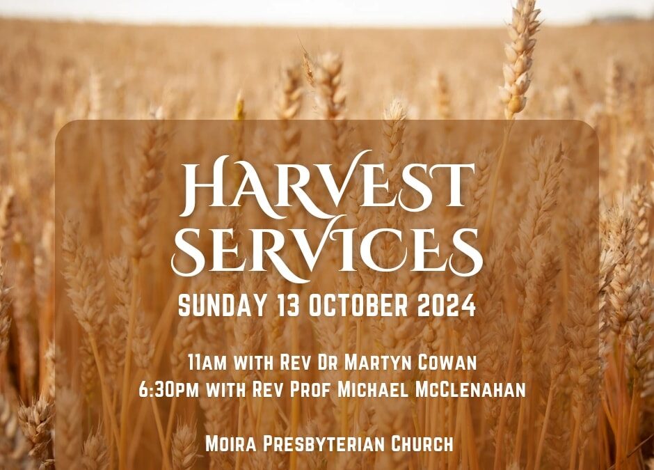 Harvest Services 13th October 2024